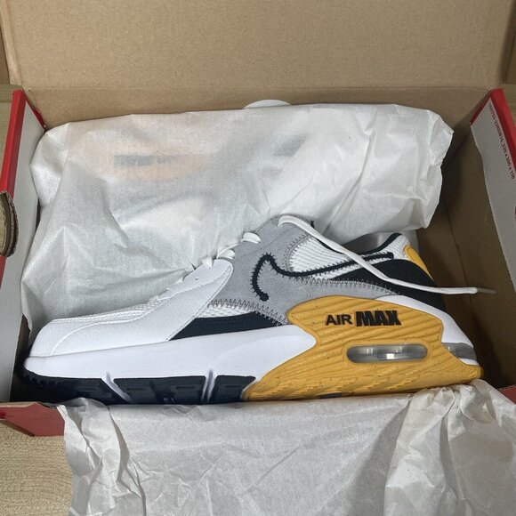 Nike Air Max Excee White University Gold Comfort Women's Mid Soles Sz 7.5 - Picture 10 of 13